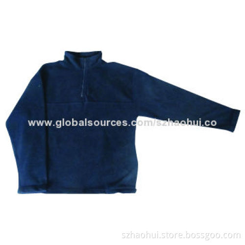 Men's Fleece Jacket with Half Zip